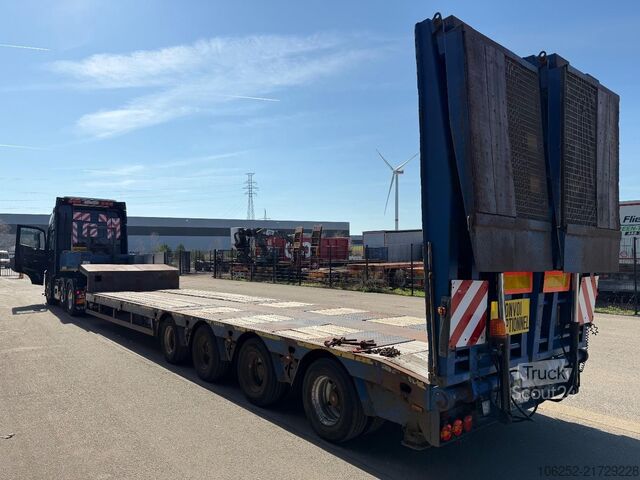 Tieflader FAYMONVILLE STZ-4U - 81T - 3 HYDR STEERING AXLES - 11m LOWD...