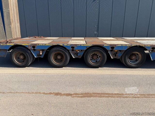 Tieflader FAYMONVILLE STZ-4U - 81T - 3 HYDR STEERING AXLES - 11m LOWD...