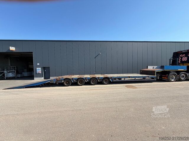 Tieflader FAYMONVILLE STZ-4U - 81T - 3 HYDR STEERING AXLES - 11m LOWD...