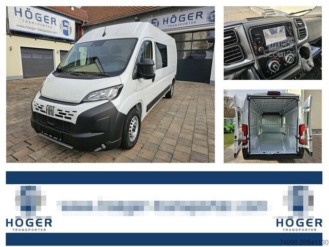 Furgon z wysokim dachem Fiat Ducato 35 L3H2 MAXI 13m³ 180 teilverglast