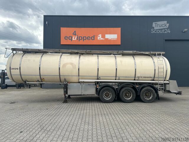 Citerne alimentaire Feldbinder LEBENSMITTEL / LEVENSMIDDELEN / FOOD / 33.500L ...