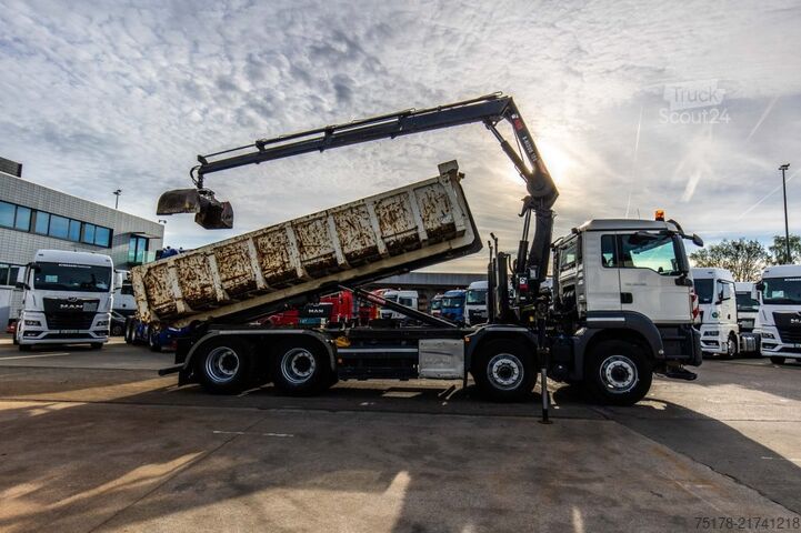 System med krogarm MAN TGS 35.420 BL  + HIAB X-HIDUO 188 E-3