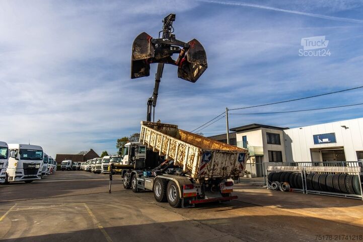 System med krogarm MAN TGS 35.420 BL  + HIAB X-HIDUO 188 E-3