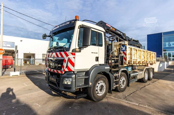 System med krogarm MAN TGS 35.420 BL  + HIAB X-HIDUO 188 E-3