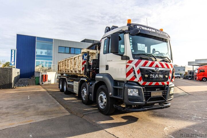 System med krogarm MAN TGS 35.420 BL  + HIAB X-HIDUO 188 E-3