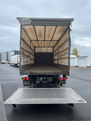 Tovorno vozilo s ravno platformo in ponjavo MERCEDES-BENZ Atego 1222 Pritsche & Plane mit LBW AHK Schalter