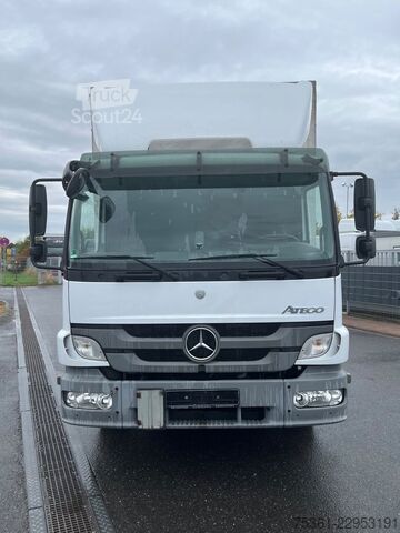 Tovorno vozilo s ravno platformo in ponjavo MERCEDES-BENZ Atego 1222 Pritsche & Plane mit LBW AHK Schalter
