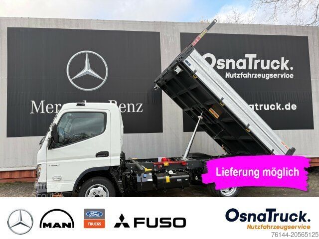 Furgone ribaltabile MITSUBISHI 3C15 3-Seitenkipper Klima, AHK 3,5t,Diff.-Sperre