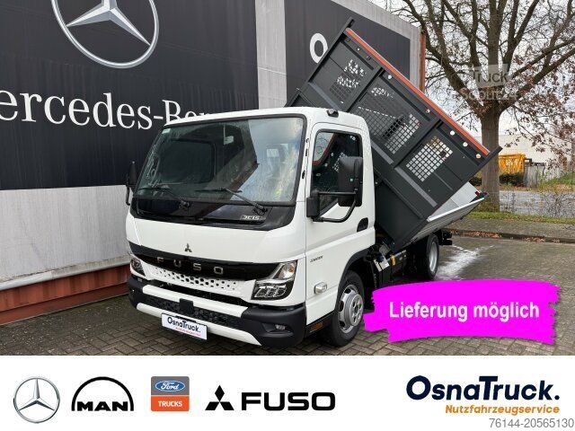 Transporter mit Kipper FUSO 3C15 3-Seitenkipper Klima, AHK 3,5t,Diff.-Sperre