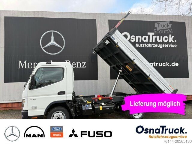 Transporter mit Kipper FUSO 3C15 3-Seitenkipper Klima, AHK 3,5t,Diff.-Sperre