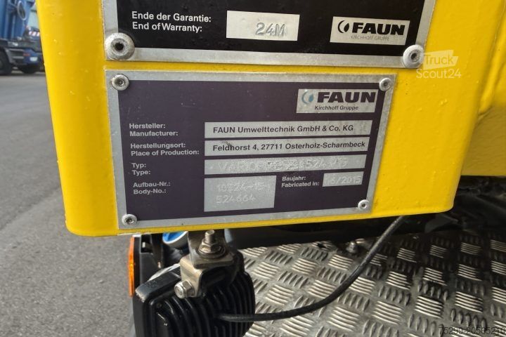 Smetiarsko vozilo Scania P360LB 6x2 Faun / Swiss-Vehicle