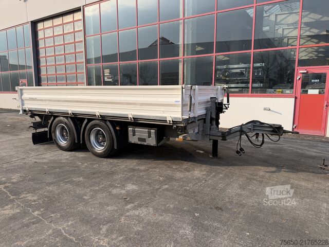 Dreiseitenkipper Anhänger  TK  14 t Tandemkipper- Tieflader