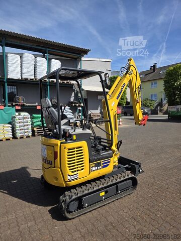 Crawler excavator Komatsu PC16R-3