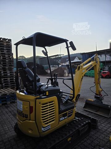 Crawler excavator Komatsu PC16R-3