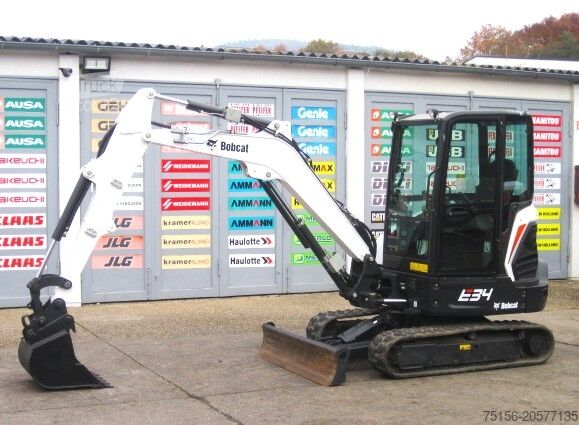 Mini ekskavatorius Bobcat E 34