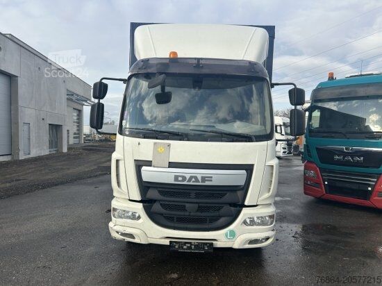 Камион платформа с брезент DAF LF 260 16 TONNER PLANE MIT LBW, AUTOMATIK, E6