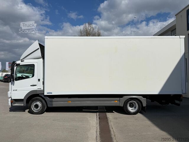 Haszongépjármű Mercedes-Benz Atego  818 L Koffer LBW Klima AHK 3 Sitze TÜV neu