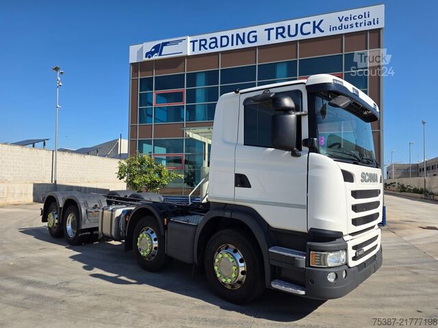 āķa konteineru automašīna SCANIA G 450