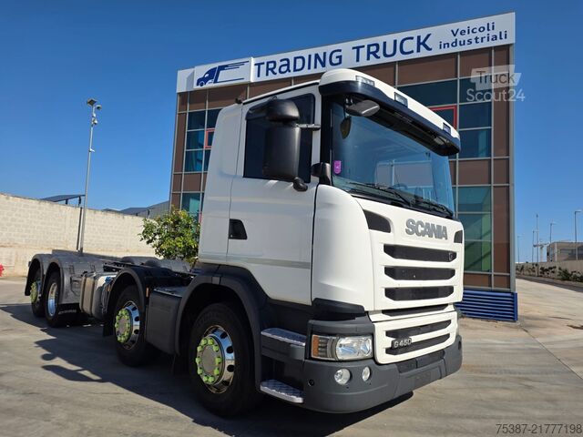āķa konteineru automašīna SCANIA G 450