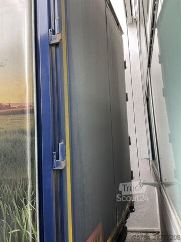 Brandalı açık yarı römork KöGEL MEGA TRAILER 15.00 LANG, SAF, HUBDACH, MIETKAUF MGL.