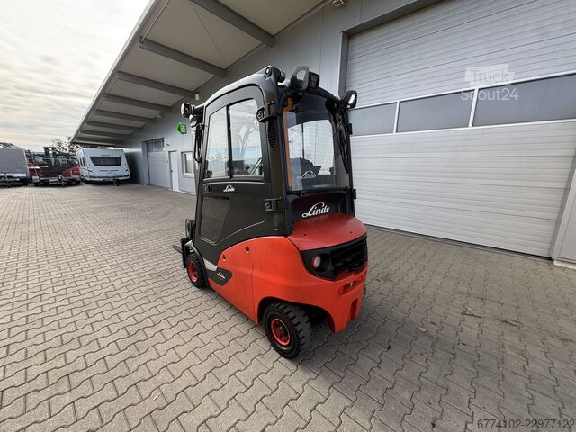 Diesel gaffeltrucks Linde H16D--EK