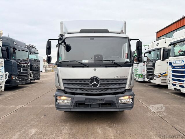 Kassevogn MERCEDES-BENZ ATEGO 1224 / 8,60M KOFFER / LBW / KAMERA