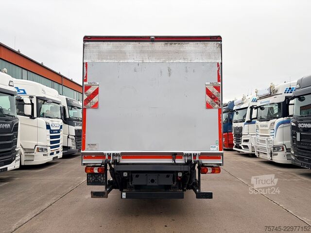 Kassevogn MERCEDES-BENZ ATEGO 1224 / 8,60M KOFFER / LBW / KAMERA
