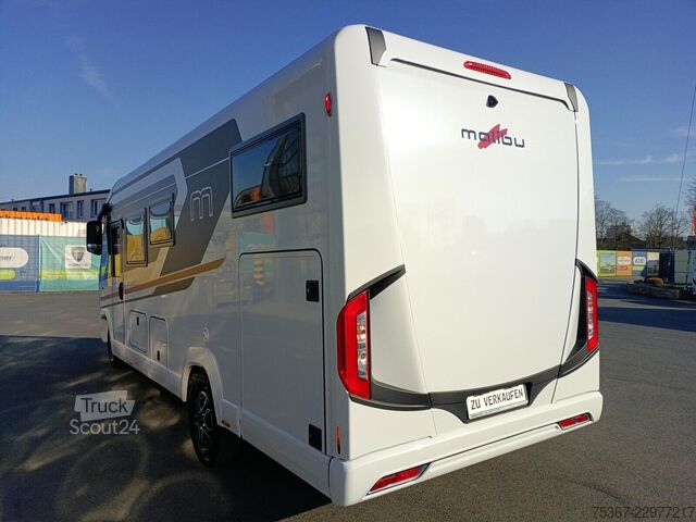 Entegre karavan MALIBU I 470 RB LE K comfort 4,2t Messeangebot CSD 2026