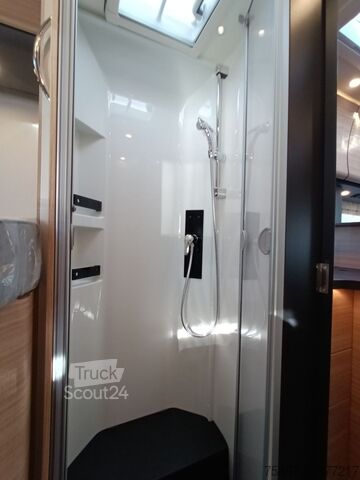 Entegre karavan MALIBU I 470 RB LE K comfort 4,2t Messeangebot CSD 2026