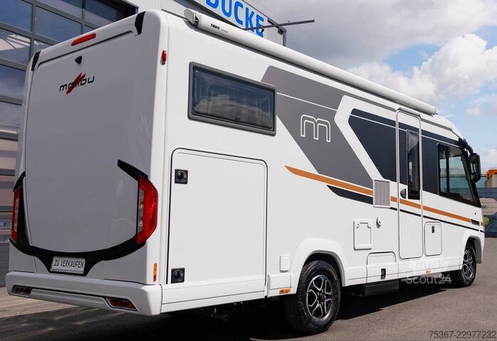 Entegre karavan MALIBU I 470 RB LE K comfort 4,2t Messeangebot CSD 2026