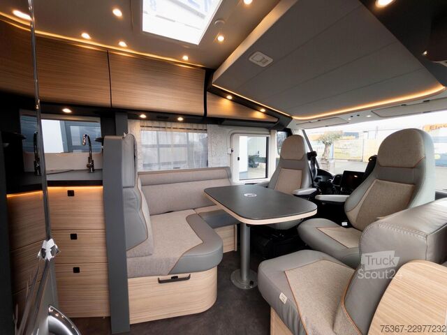 Entegre karavan MALIBU I 470 RB LE K comfort 4,2t Messeangebot CSD 2026
