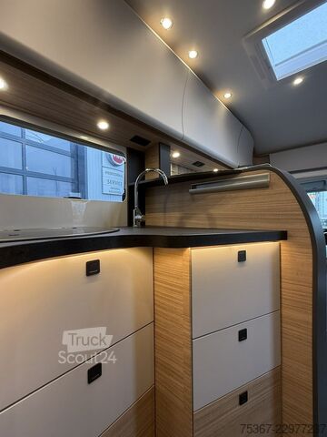 Yarı entegre karavan MALIBU T 470 RB LE K comfort Messeangebot CSD 2026