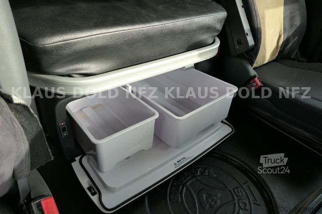 Camión de plataforma SCANIA R500 Pritsche Kran Baustoffanhänge