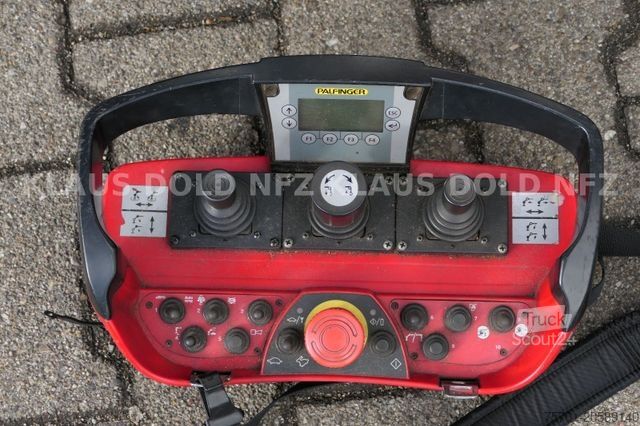 Camión de plataforma SCANIA R500 Pritsche Kran Baustoffanhänge