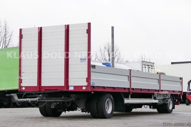 Camión de plataforma SCANIA R500 Pritsche Kran Baustoffanhänge