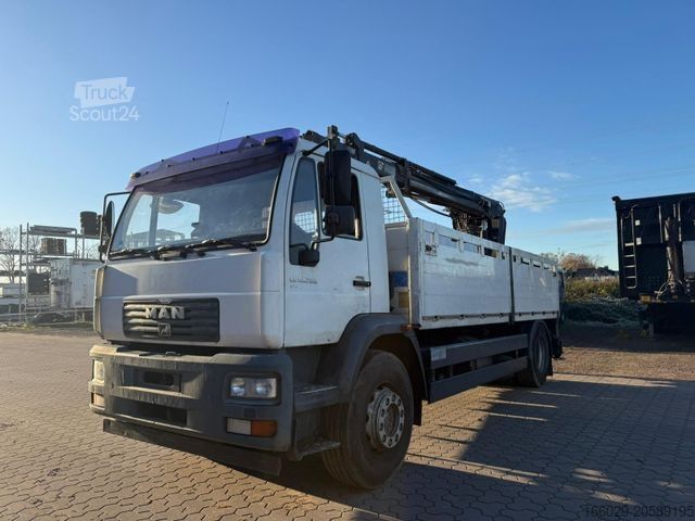Autolaadkraan MAN LE 18.280 Pritsche mit HIAB 133 K PRO/HIPRO Kran