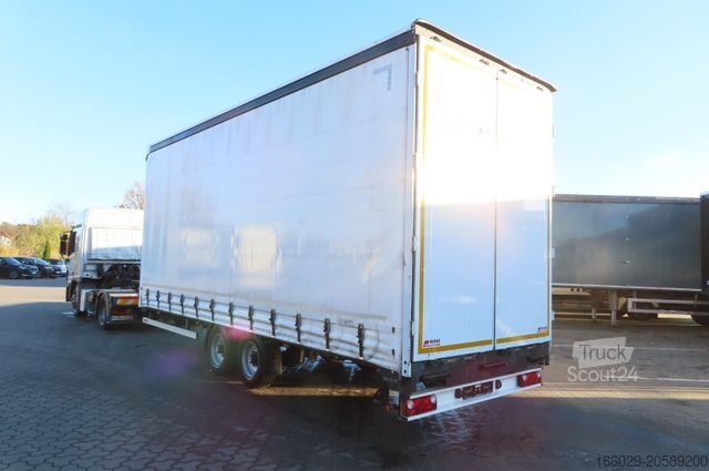 Open aanhangwagen met zeil Wiese Tandem Planenanhänger