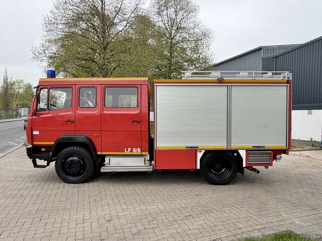 пожарна служба Mercedes-Benz 917AF - Feuerwehr - 11 TKm - 4x4 - 1. Ha