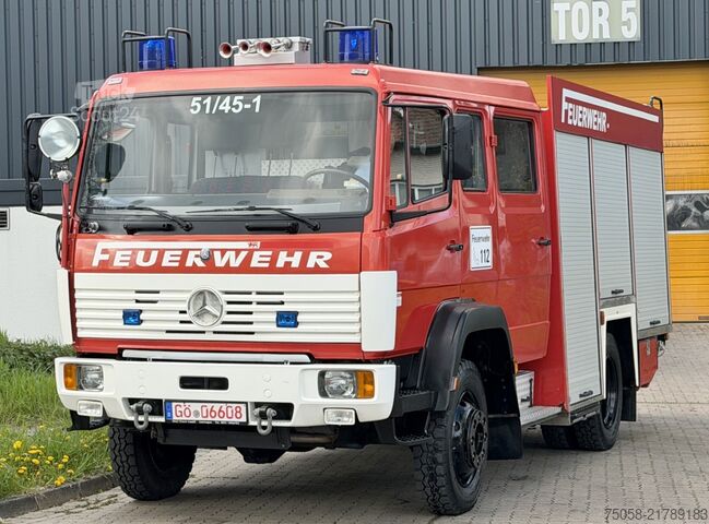 محرك ناري Mercedes-Benz 1124 - Löschfahrzeug - 9 TKm - 4x4