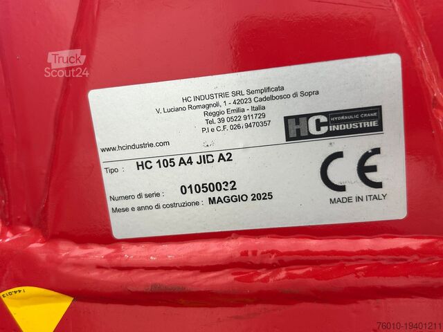 γερανός φορτηγού Iveco EuroCargo 140-250