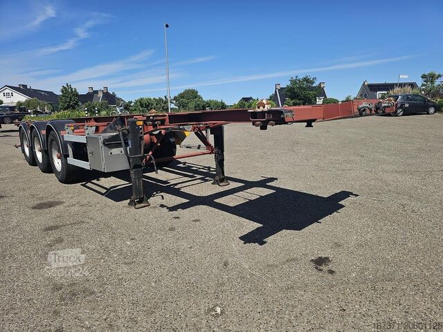 Transport de conteneurs BURG BPO 12-27 CCXGX-00| TANK CONTAINER CHASSIS ADR|...