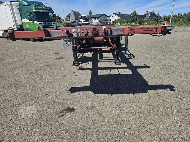 Transporte de contentores BURG BPO 12-27 CCXGX-00| TANK CONTAINER CHASSIS ADR|...