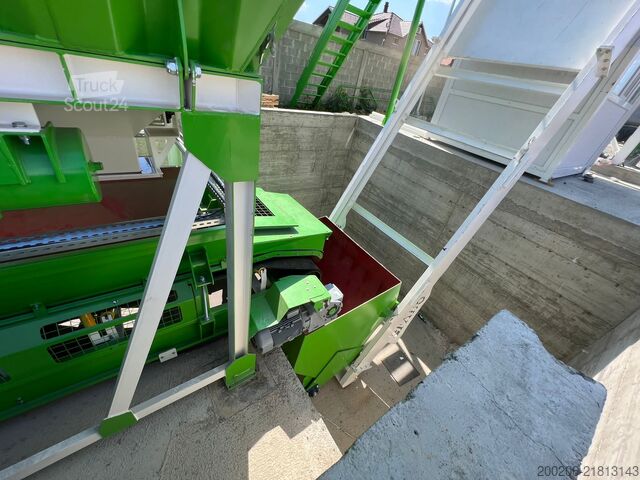 Stacionárna betonáreň FABO 110 m³/h Compact Concrete Batching Plant