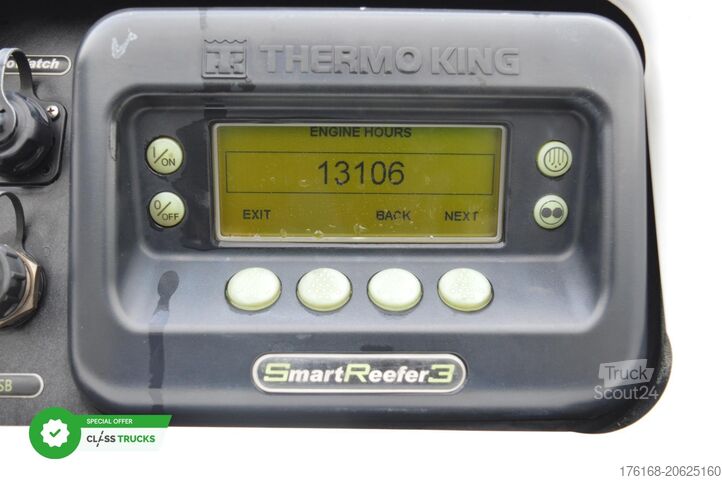 Refrižeratorinė puspriekabė KRONE SDR 2Deck FP60 SLXi 300 Lifting Axle