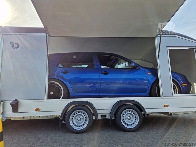 Автотранспортер Debon Roadster 1000 enclosed Car Transport Trailer 3500kg 100km/h Pullman Soft Fahrwerk