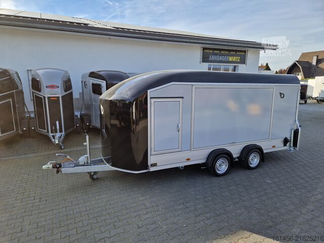 Автотранспортер Debon Roadster 1000 enclosed Car Transport Trailer 3500kg 100km/h Pullman Soft Fahrwerk