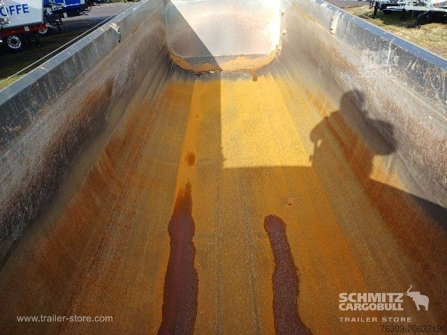Semirremolque volquete Schmitz Cargobull Kipper Stahlrundmulde 24m³