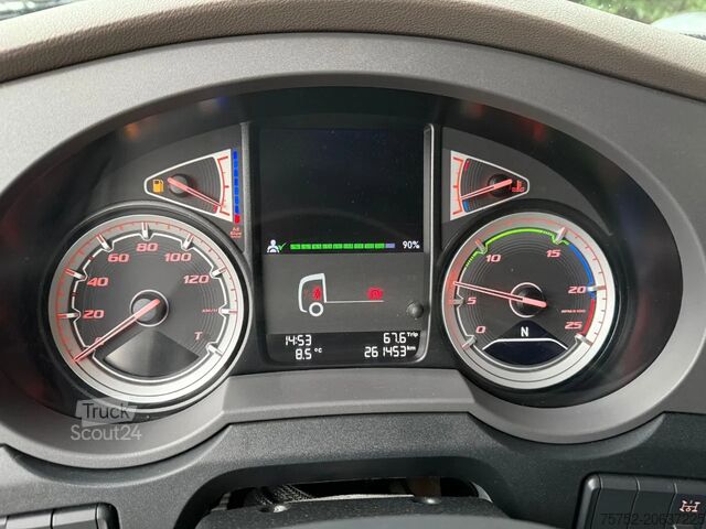 Standartinis-SZM DAF XF 480 SSC Super Space 2x tank LED 261.452KM! A...