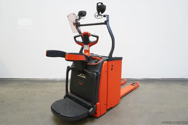 álló elektromos raklapemelő Linde T 20 AP 1153