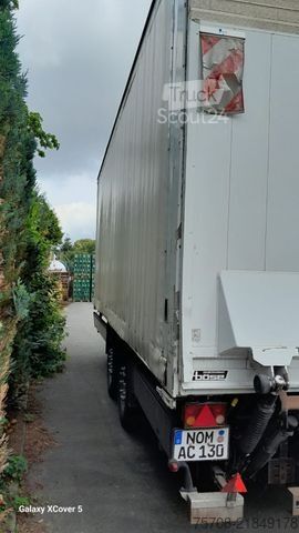 Beverage trailer  Tandem Schiebeplane*7,3 m*18 Pal.*2 to LBW*Alus